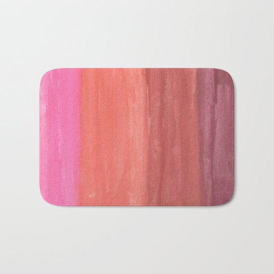 Summer Fresh Abstract Bath Mat