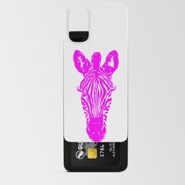 Pink Zebra Android Card Case