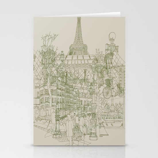 Paris! Musty Stationery Cards
