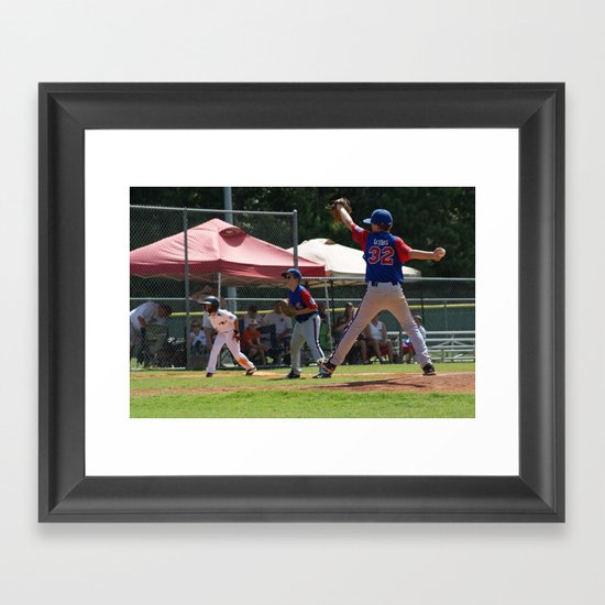Little League 2012 State Championship Framed Art Print