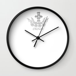 Crown: Queen Wall Clock