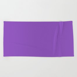 Liberal Lilac Beach Towel