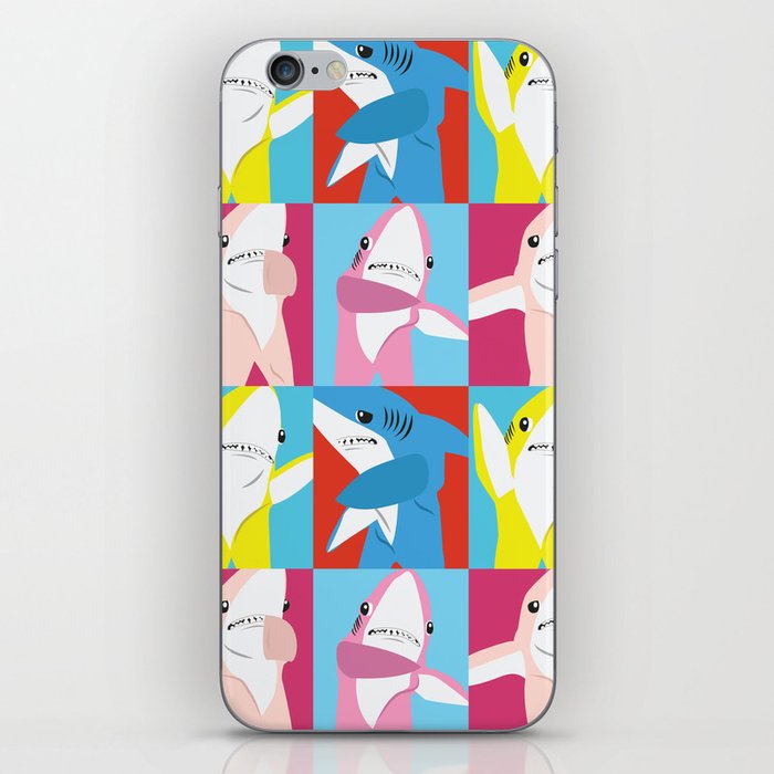 Left Shark Pop Art iPhone Skin