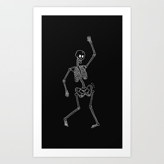 Hip Poping Art Print