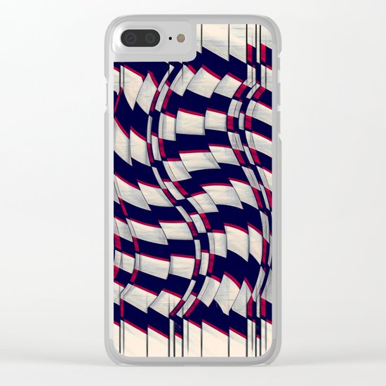 Mess Clear iPhone Case