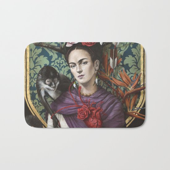 Frida kahlo Bath Mat