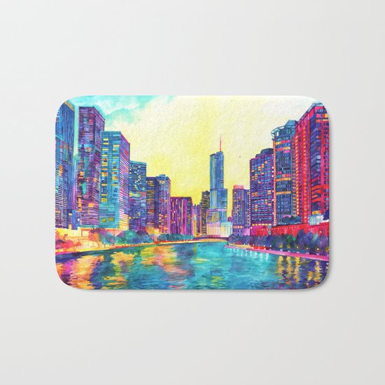Chicago River Bath Mat