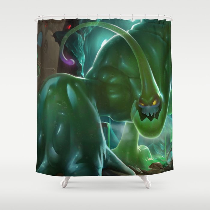 Classic Zac League Of Legends Shower Curtain By Mrfattemi Society6