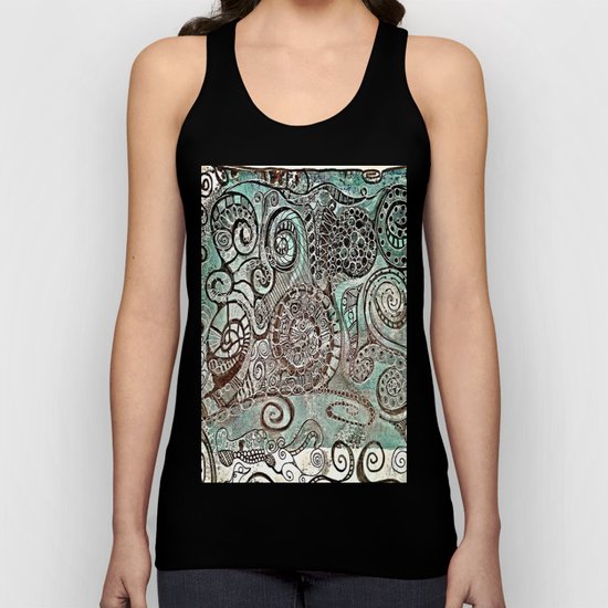Journal Swirl Unisex Tank Top
