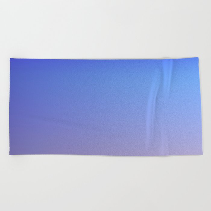 20  Blue Gradient Background 220715 Minimalist Art Valourine Digital Design Beach Towel