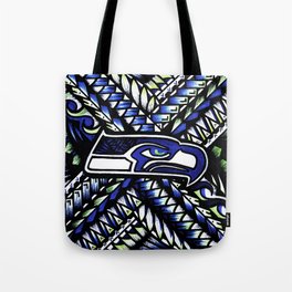 Seahawks new tribal look Tote Bag