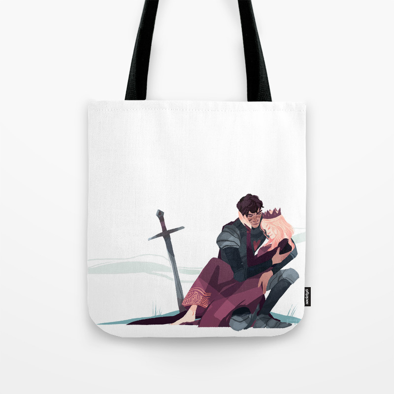 Knight in shining armor Tote Bag by 