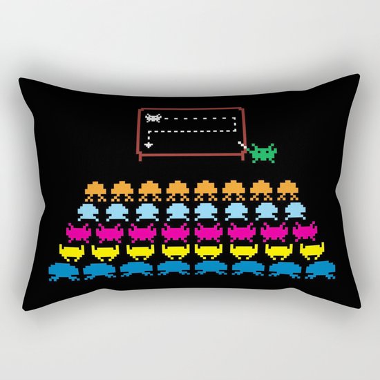 A Simple Plan Rectangular Pillow