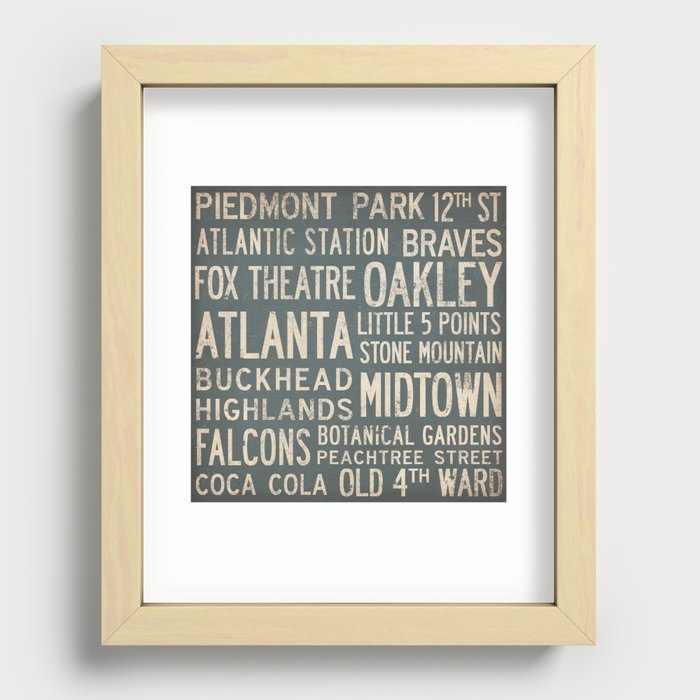 Recessed Framed Print