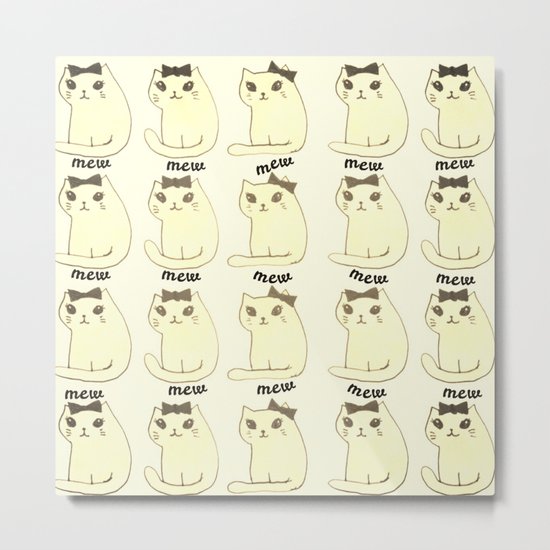 cats-171 Metal Print