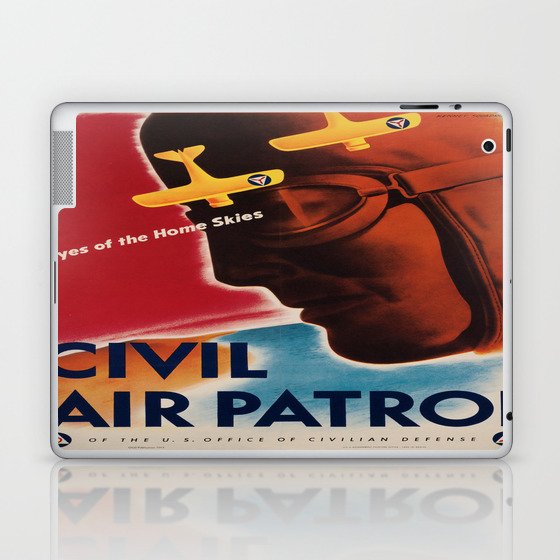 Vintage poster - Civil Air Patrol Laptop & iPad Skin
