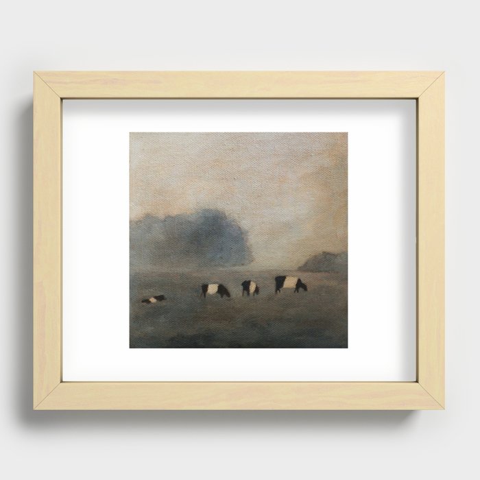 Cows Recessed Framed Print