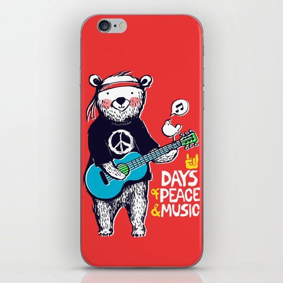 Days Of Peace & Music iPhone & iPod Skin