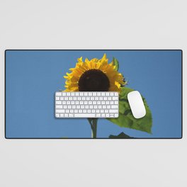 Sunflower for Ukraine - 50% of Profits to Charity Desk Mat