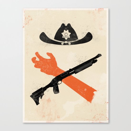 The Wandering Dead Canvas Print