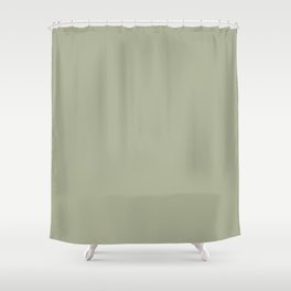 Olive Sprig Shower Curtain