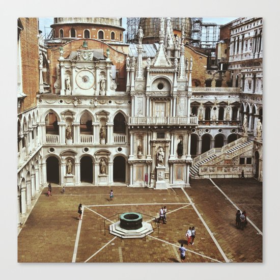 Doge's Palace Courtyard Canvas Print