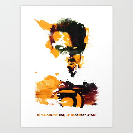 Not so Green Lantern Art Print