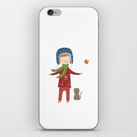 A BIRD IN LOVE iPhone & iPod Skin