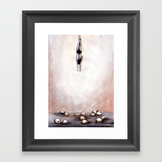 For The Most Of Your Life You Have Accomplished Nothing Framed Art Print
