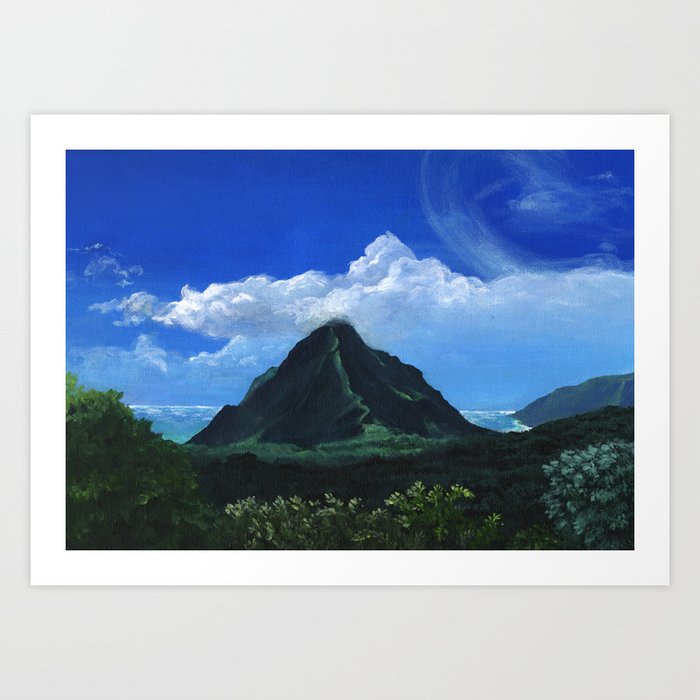 View from Belvedere Lookout Art Print