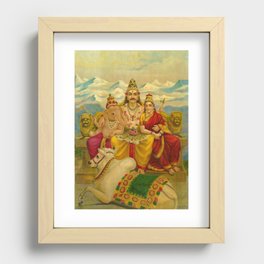 Shankar by Raja Ravi Varma Recessed Framed Print
