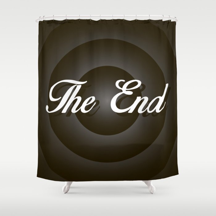 The End Shower Curtain