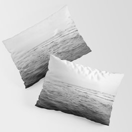 Wasaga Beach | Landscape Photography | Black&White Pillow Sham