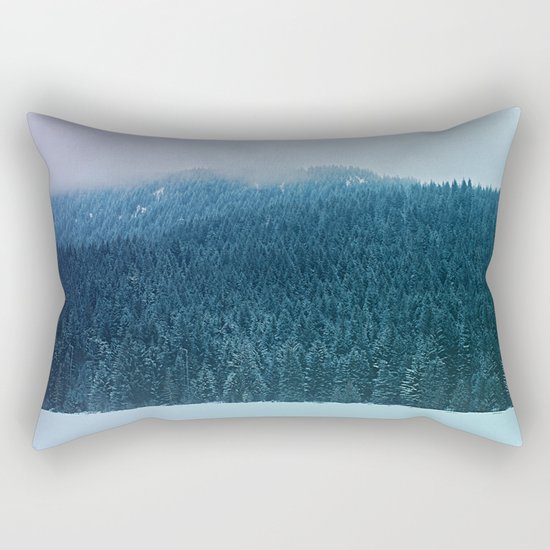 Oregon Winter Rectangular Pillow