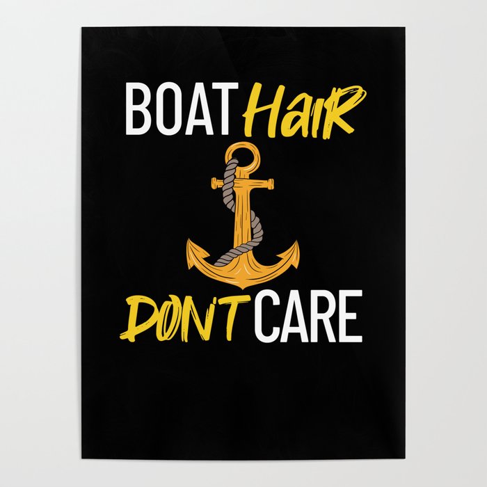 Sailing Boat Quotes Ship Knots Yacht Beginner Poster