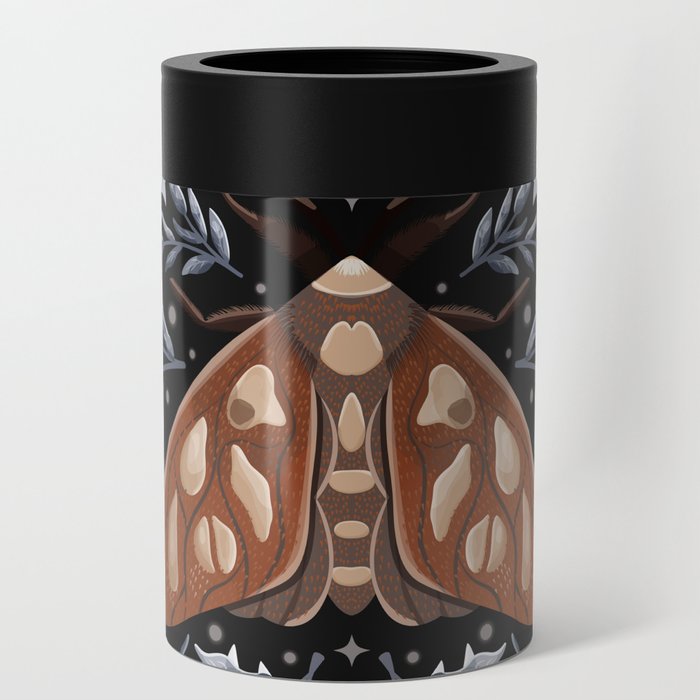 Night Moth Brown Can Cooler