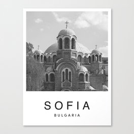 Sofia, Bulgaria Canvas Print