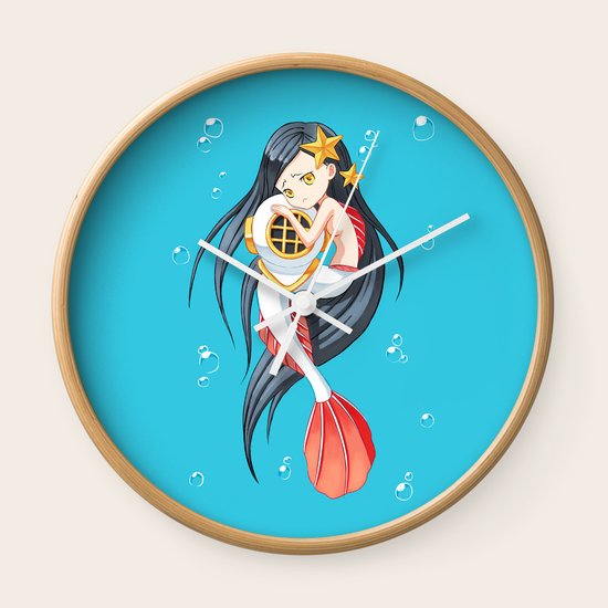 Mermaid Wall Clock