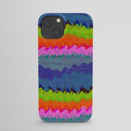 Vivid Stripes iPhone Case