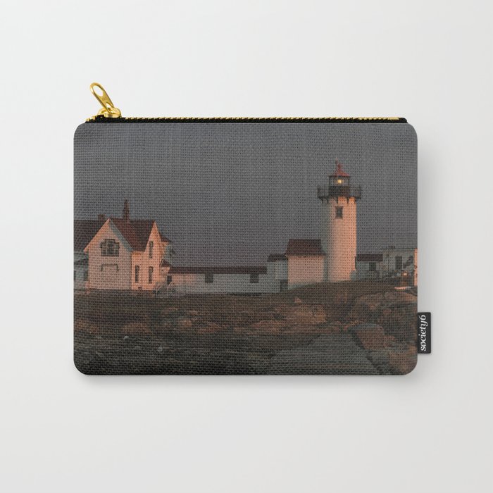 Eastern Point Lighthouse at sunset Carry-All Pouch