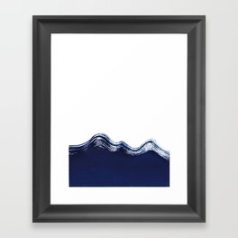 Waves of the Ocean Framed Art Print