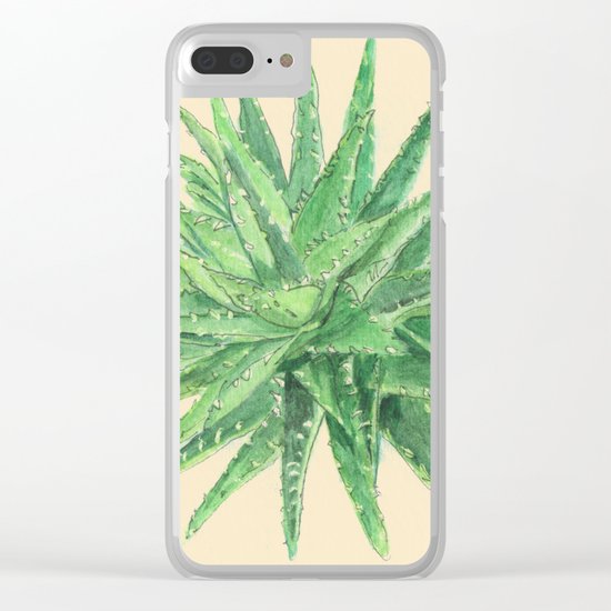 Aloe Clear iPhone Case