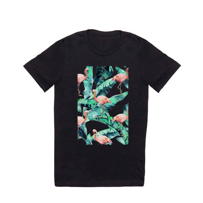 Tropical Flamingo T Shirt