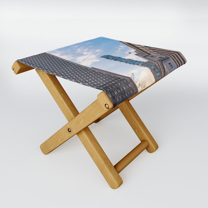 NYC Sunset Folding Stool