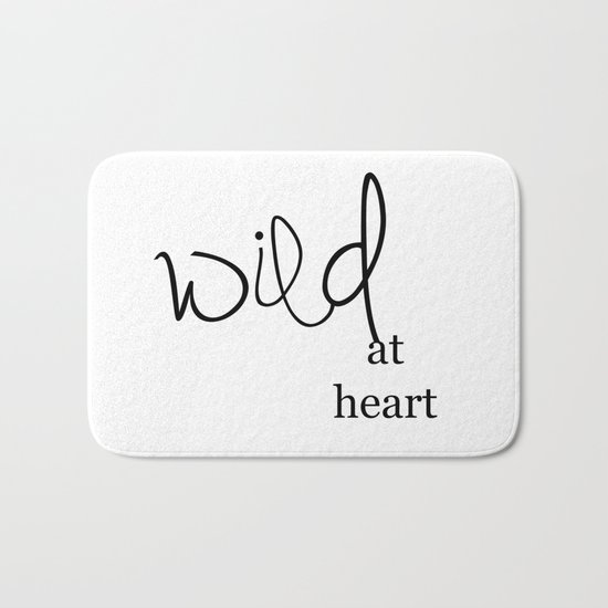 Wild at heart Bath Mat