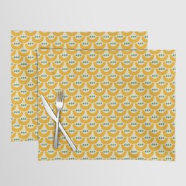 Bold Plant Yellow Placemat