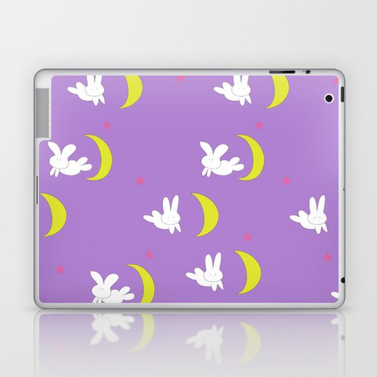 Usagi (Sailor Moon) Bedspread Bunny and Moon Laptop & iPad Skin