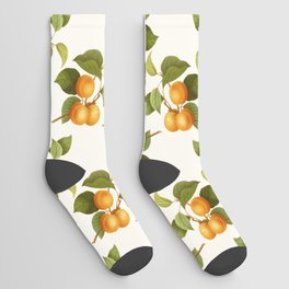 Fresh Summer Apricot Trendy Collection Socks