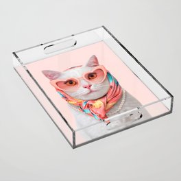 FASHION CAT Acrylic Tray