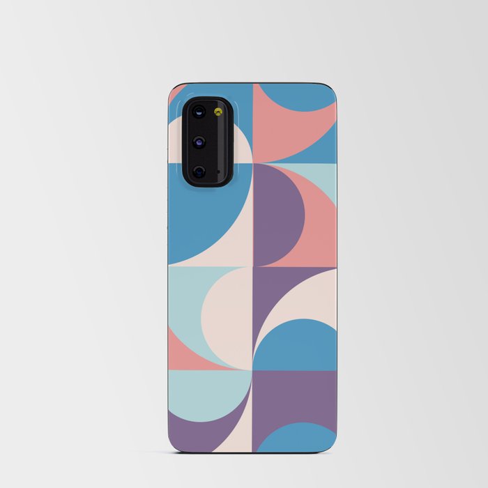 Abstract Vintage Geometry Pattern Seamless Android Card Case